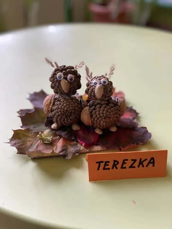 Fotografie z článku: Zahradníček s podzimním tvořením u Berušek v MŠ