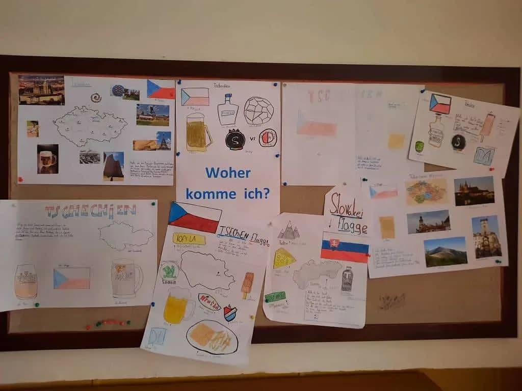Woher komme ich? - práce sedmáků