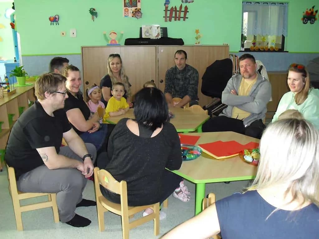Fotografie z článku: Jarní dílničky u Sluníček