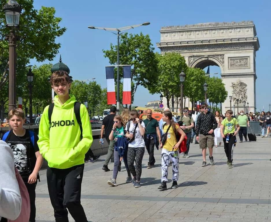 Fotografie z článku: Zájezd do Francie a Velké Británie