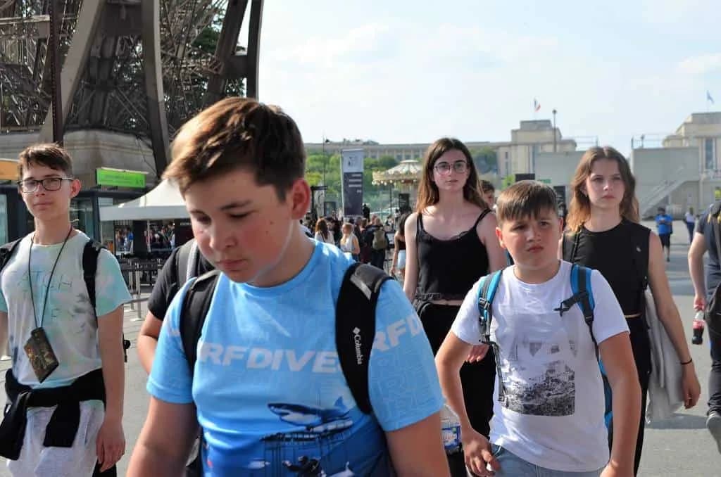 Fotografie z článku: Zájezd do Francie a Velké Británie