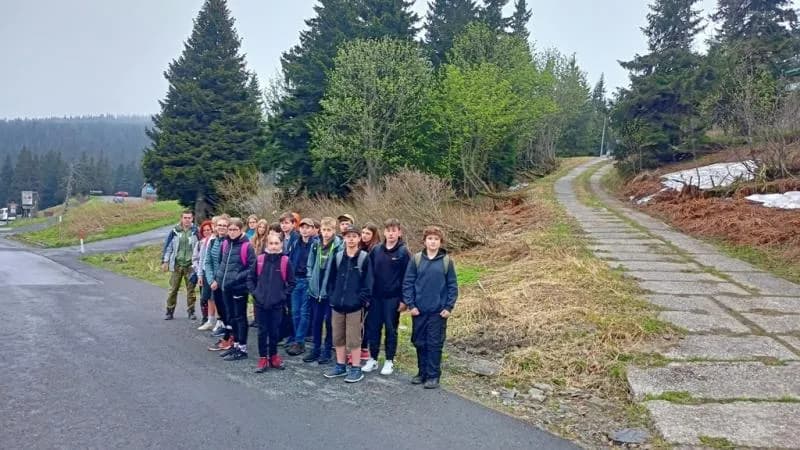 Fotografie z článku: Exkurze finalistů soutěže Naší přírodou na Praděd