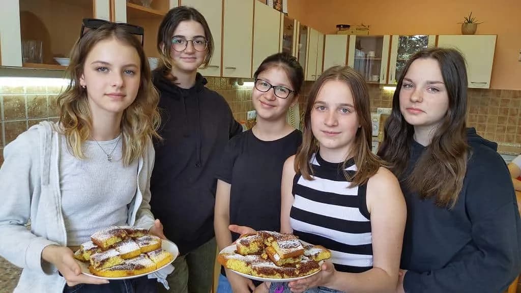 Příprava pokrmů - výtvory našich sedmáků