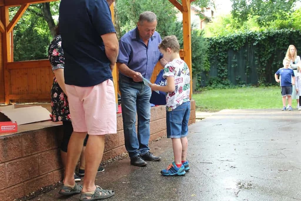 Fotografie z článku: Pasování školáků