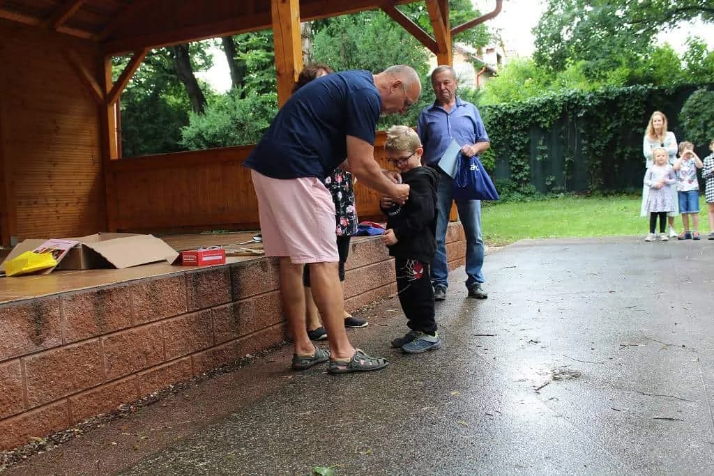 Fotografie z článku: Pasování školáků