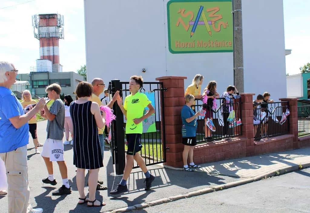 Fotografie z článku: Olympijský běh