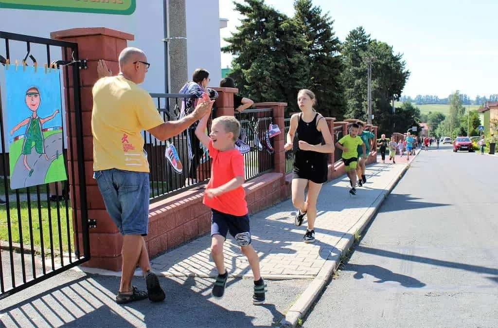 Fotografie z článku: Olympijský běh