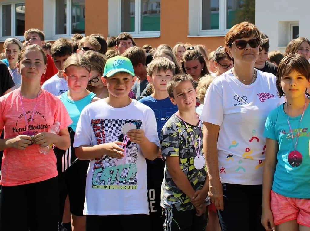 Fotografie z článku: Olympijský běh