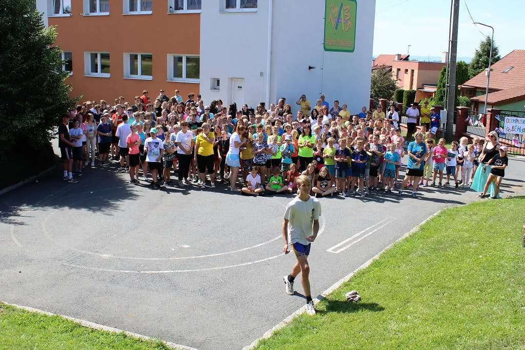 Fotografie z článku: Olympijský běh