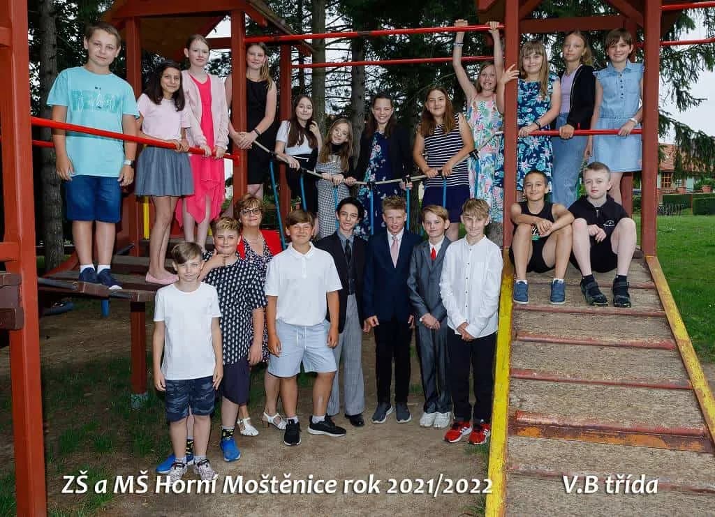 Fotografie z článku: Třídní fotografie 2021/2022