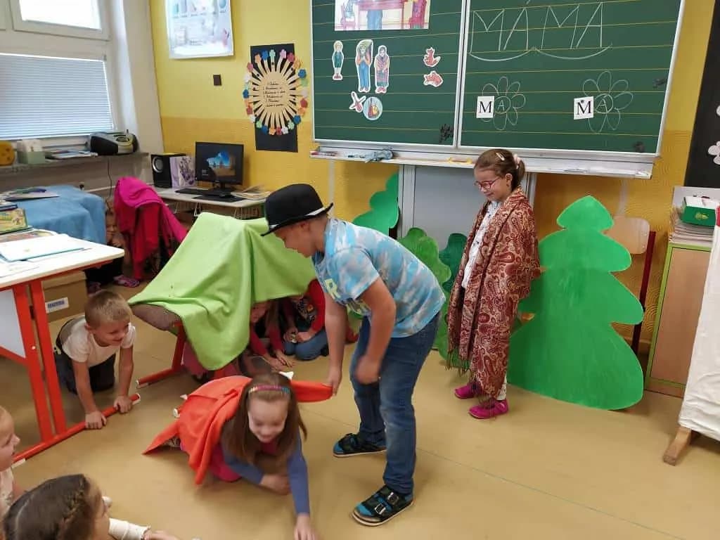 Fotografie z článku: Dramatizace pohádek v I.A