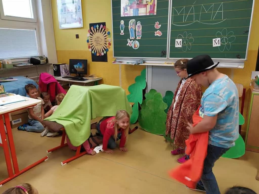 Fotografie z článku: Dramatizace pohádek v I.A