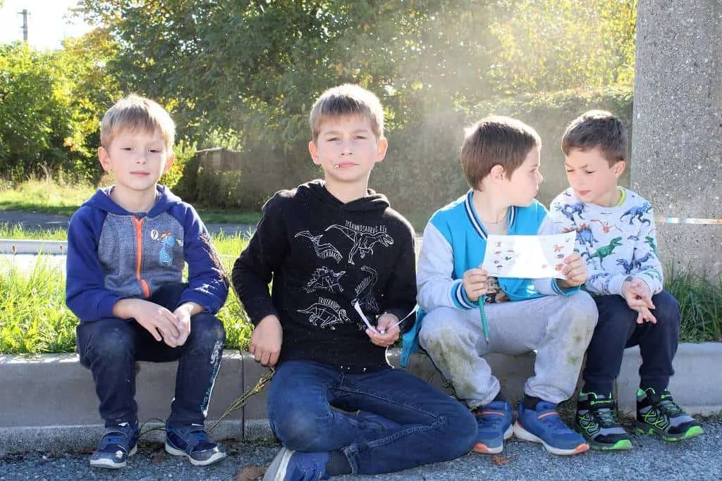 Fotografie z článku: Poznáváme podzimní přírodu - Smajlící a Veverky