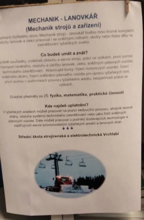 Fotografie z článku: Exkurze deváťáků na Úřadu práce a v Obchodní akademii v Přerově