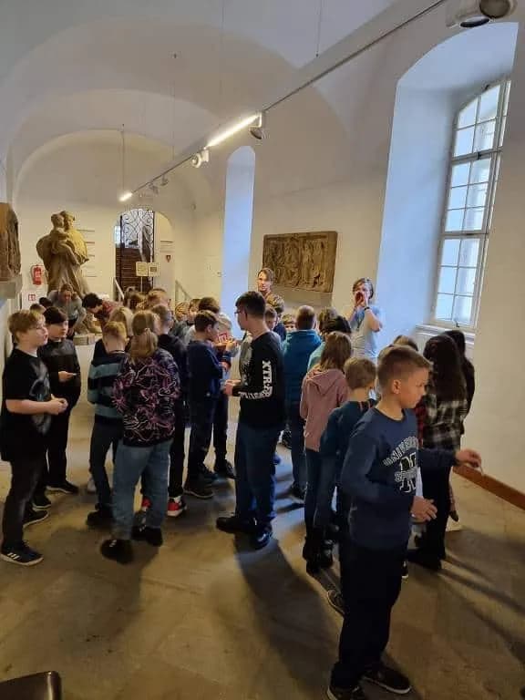 Fotografie z článku: Středověký komiks- páťáci v Olomouci na výstavě