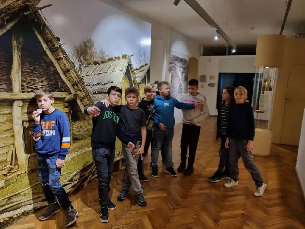 Fotografie z článku: Středověký komiks- páťáci v Olomouci na výstavě