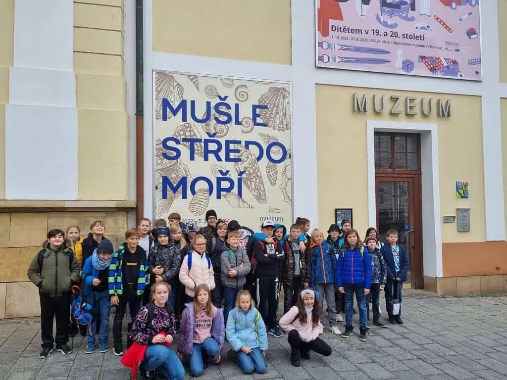 Fotografie z článku: Středověký komiks- páťáci v Olomouci na výstavě