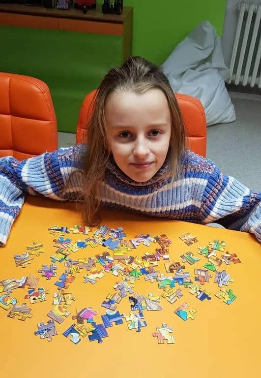 Fotografie z článku: Puzzliáda u Veverek