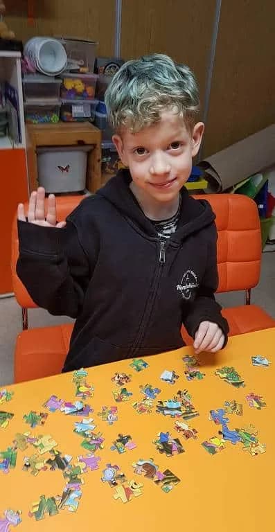 Fotografie z článku: Puzzliáda u Veverek