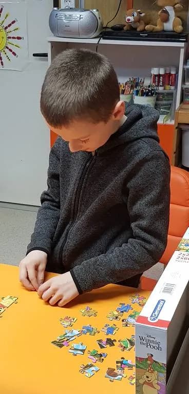 Fotografie z článku: Puzzliáda u Veverek