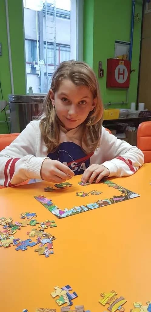 Fotografie z článku: Puzzliáda u Veverek