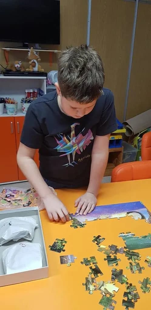 Fotografie z článku: Puzzliáda u Veverek