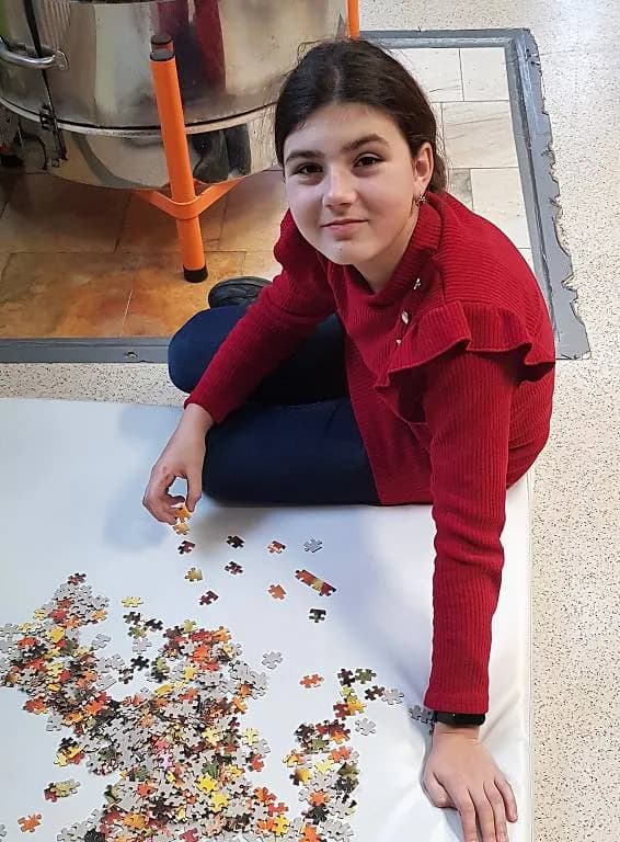Fotografie z článku: Puzzliáda u Veverek