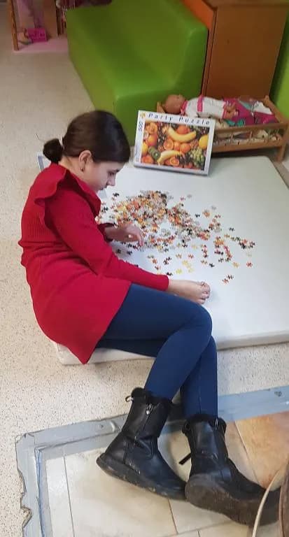 Fotografie z článku: Puzzliáda u Veverek