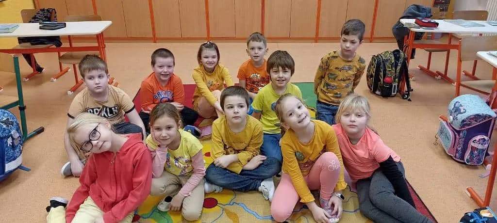 Fotografie z článku: Týden barev - žlutooranžový den