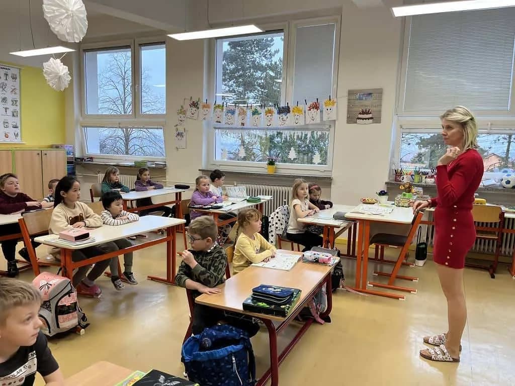Fotografie z článku: Předškoláci v 1. třídách