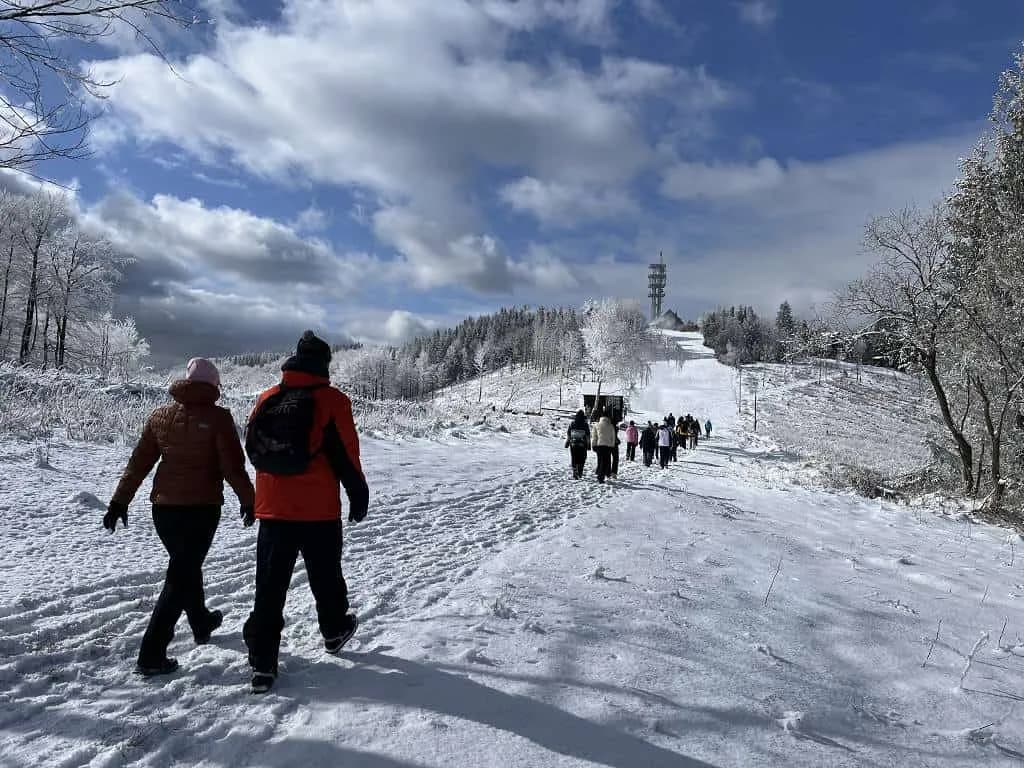 Fotografie z článku: Lyžařský a snowboardový zájezd - Javorový vrch