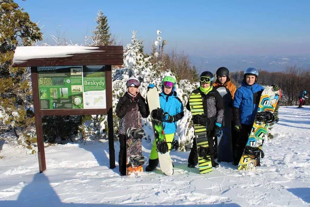 Fotografie z článku: Lyžařský a snowboardový zájezd - Javorový vrch