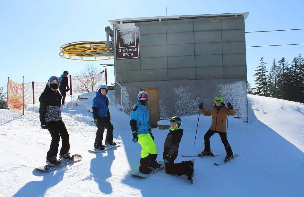 Fotografie z článku: Lyžařský a snowboardový zájezd - Javorový vrch
