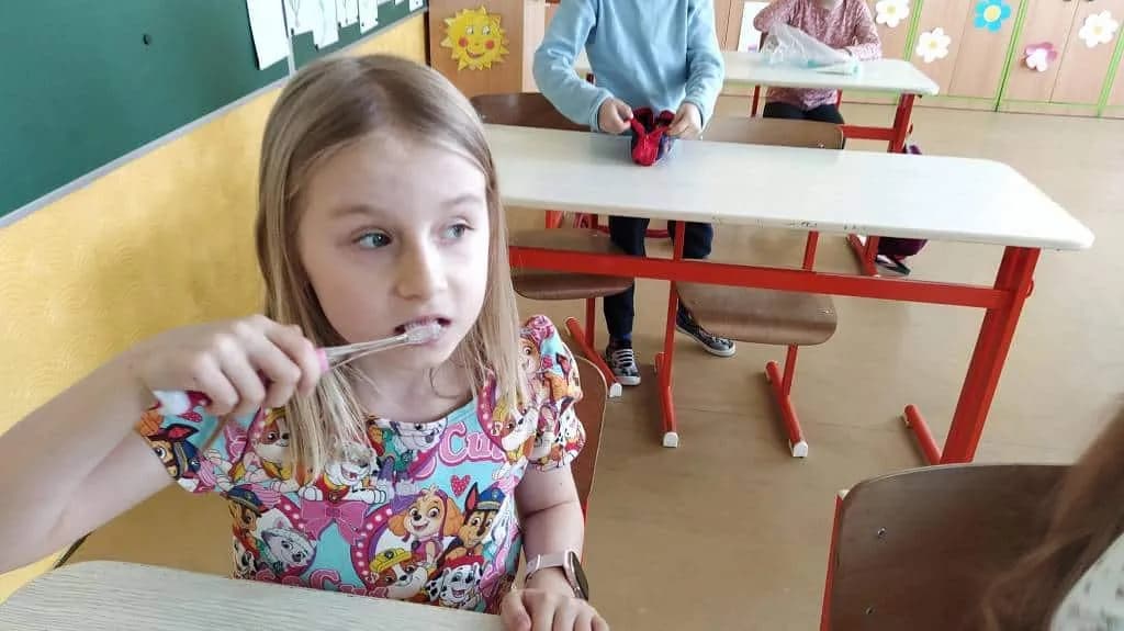 Fotografie z článku: Projektový den Zdravé zuby na 1. s.t ZŠ