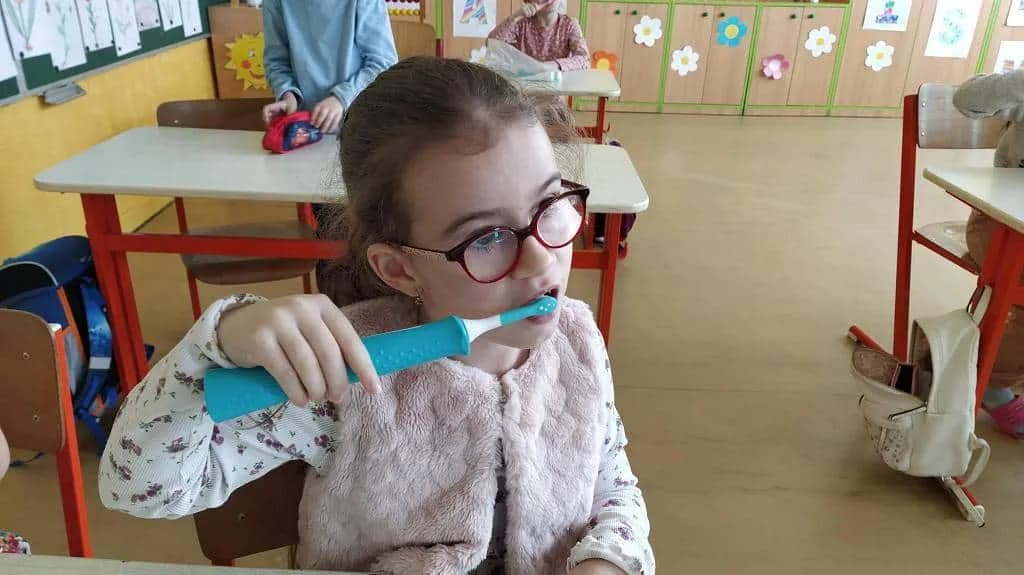 Fotografie z článku: Projektový den Zdravé zuby na 1. s.t ZŠ