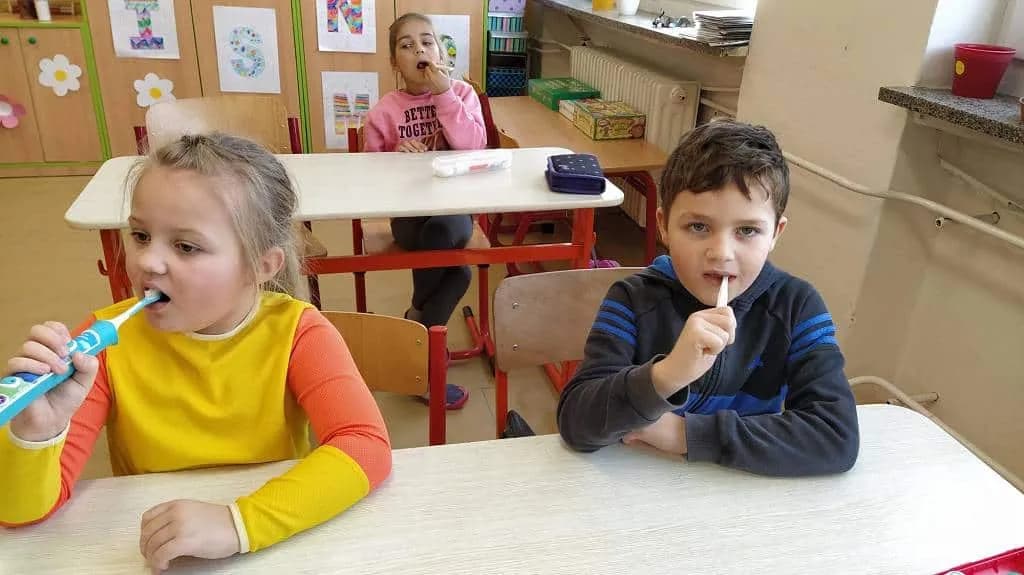 Fotografie z článku: Projektový den Zdravé zuby na 1. s.t ZŠ