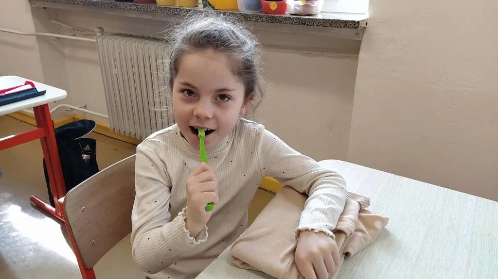 Fotografie z článku: Projektový den Zdravé zuby na 1. s.t ZŠ