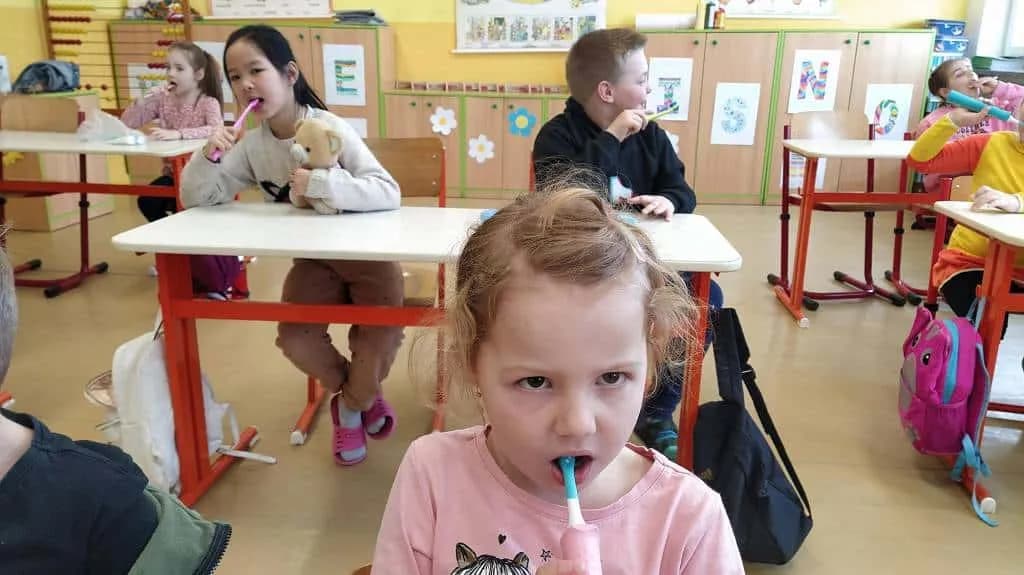 Fotografie z článku: Projektový den Zdravé zuby na 1. s.t ZŠ