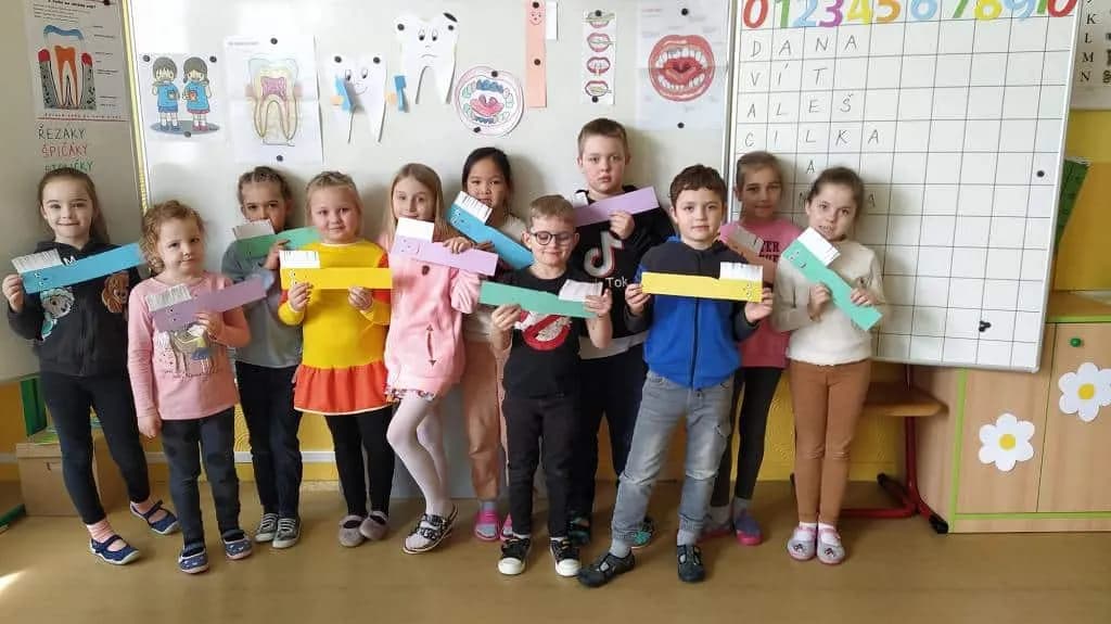 Fotografie z článku: Projektový den Zdravé zuby na 1. s.t ZŠ