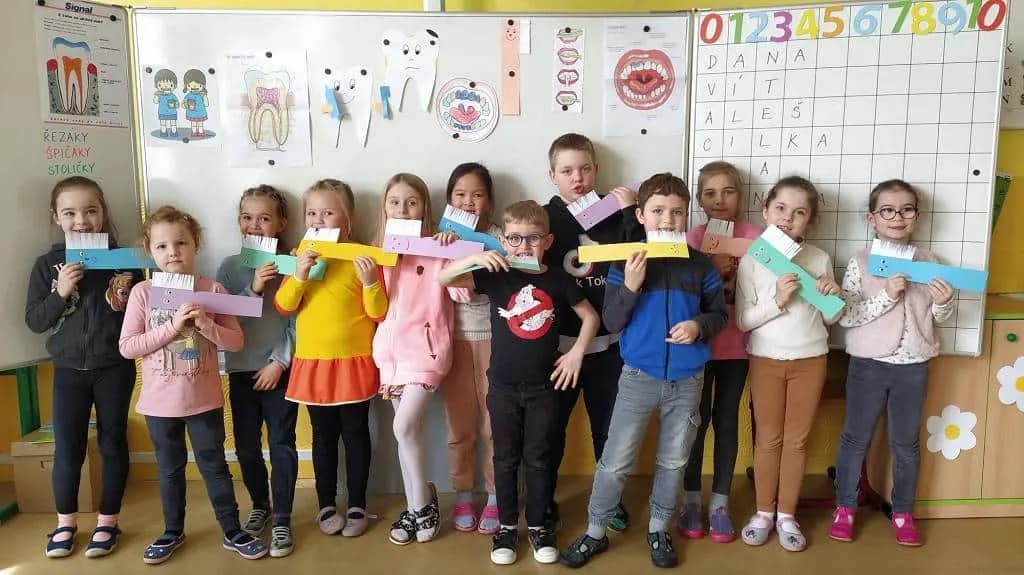 Fotografie z článku: Projektový den Zdravé zuby na 1. s.t ZŠ