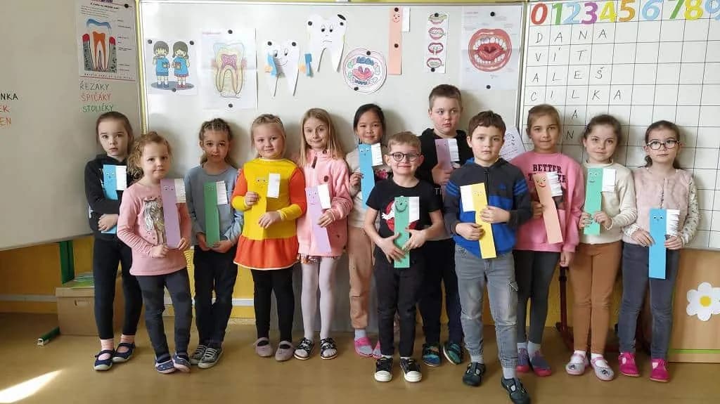Fotografie z článku: Projektový den Zdravé zuby na 1. s.t ZŠ