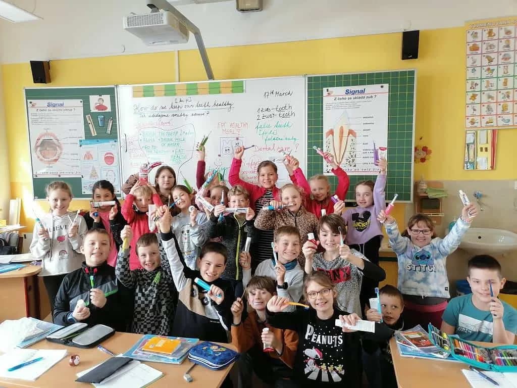 Fotografie z článku: Projektový den Zdravé zuby na 1. s.t ZŠ
