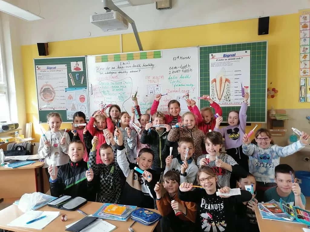 Fotografie z článku: Projektový den Zdravé zuby na 1. s.t ZŠ