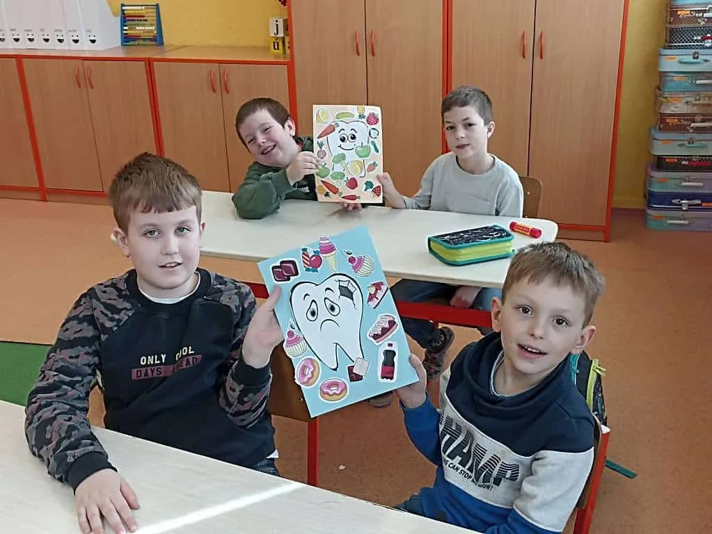 Fotografie z článku: Projektový den Zdravé zuby na 1. s.t ZŠ