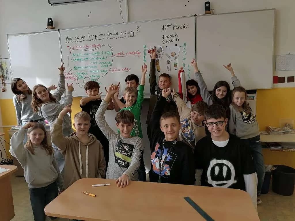 Fotografie z článku: Projektový den Zdravé zuby na 1. s.t ZŠ