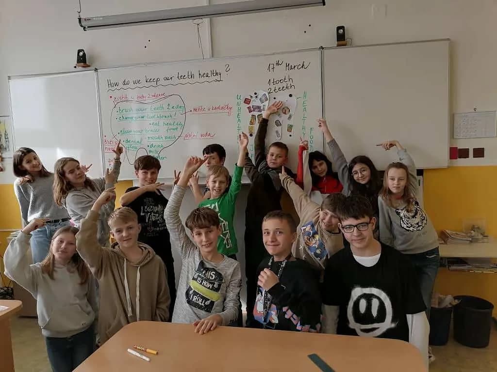 Fotografie z článku: Projektový den Zdravé zuby na 1. s.t ZŠ