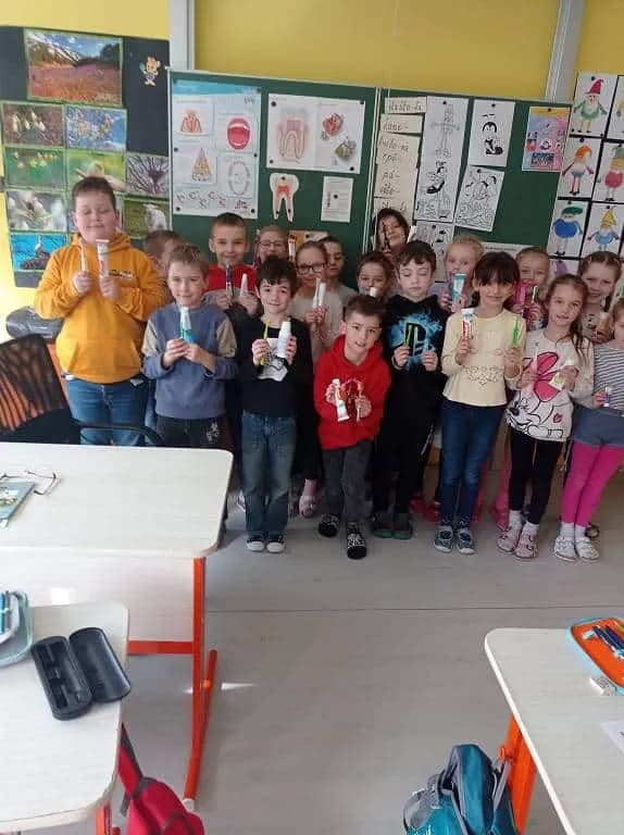 Fotografie z článku: Projektový den Zdravé zuby na 1. s.t ZŠ