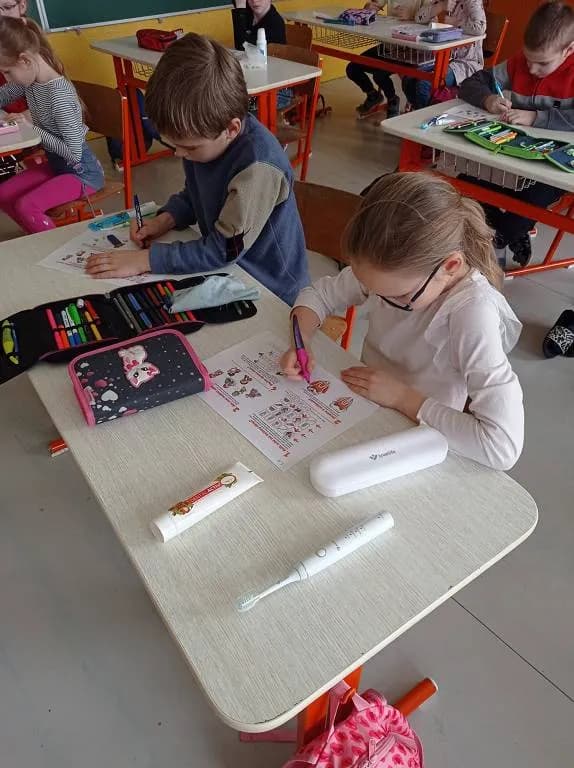 Fotografie z článku: Projektový den Zdravé zuby na 1. s.t ZŠ
