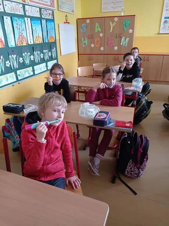 Fotografie z článku: Projektový den Zdravé zuby na 1. s.t ZŠ