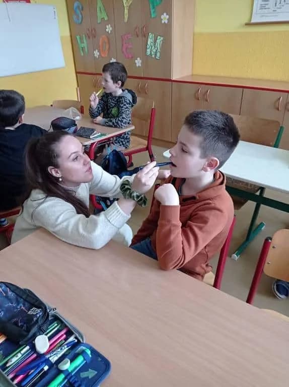 Fotografie z článku: Projektový den Zdravé zuby na 1. s.t ZŠ